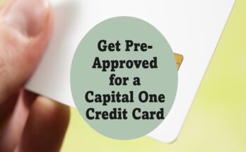 capital one credit card pre approval